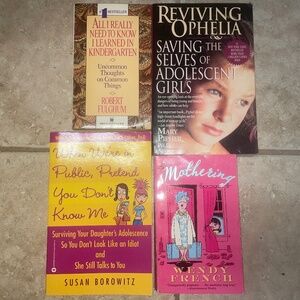 4- pack of books for parents